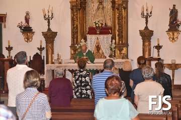 El párroco Eugenio Peñate Suárez se despide de sus feligreses de Tara y San Roque/Francisco Javier Santana y TA.